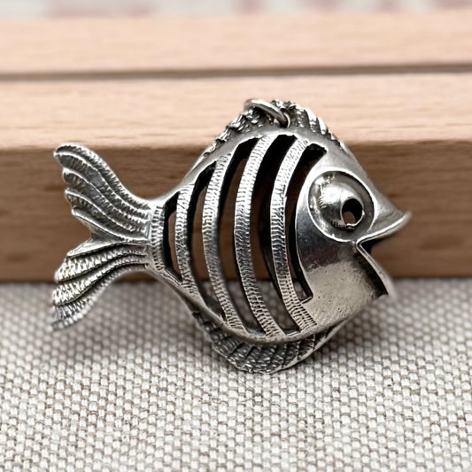 Quirky fish pendant