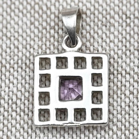 Amethyst pendant, Edinburgh 2000