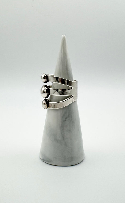 Banded ring, size O (US 7)