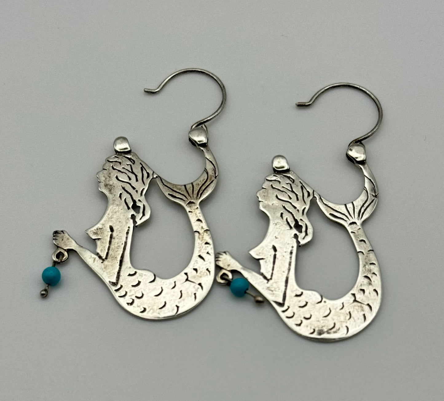 Mermaid earrings