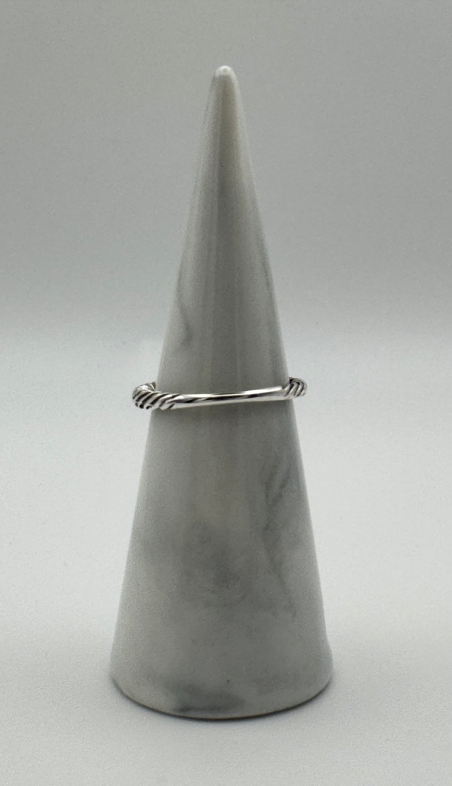 Spiral ring, London 1984, size N.5/7