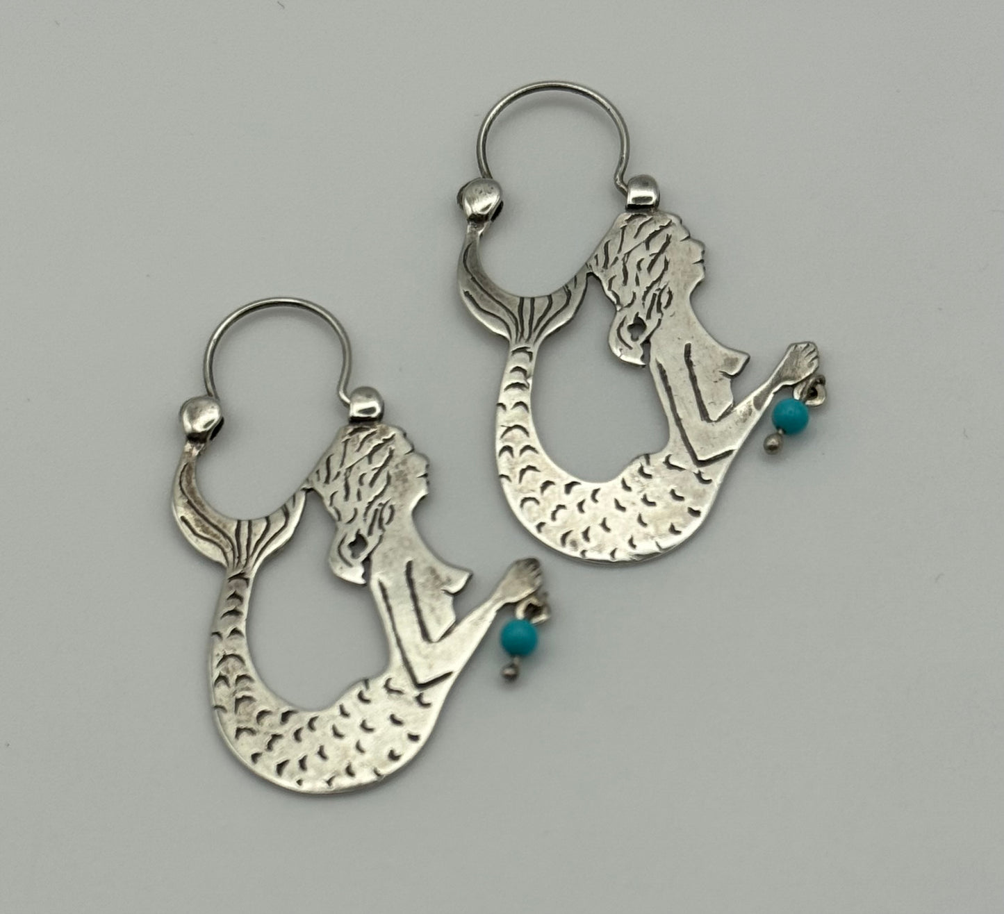 Mermaid earrings