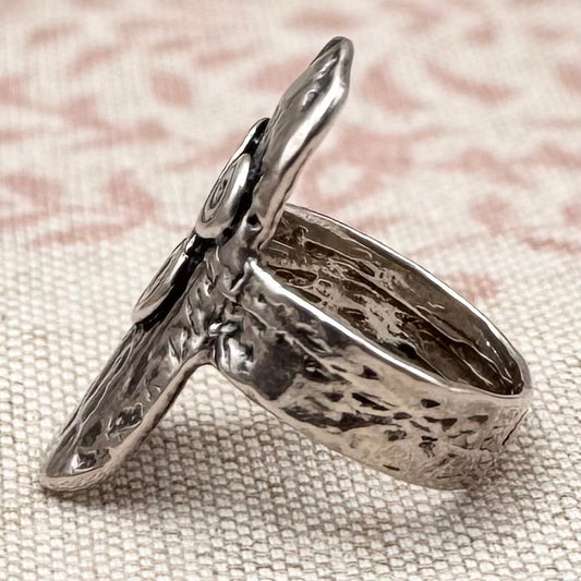 Triskelion ring, Dublin 1992, size N.5 (US 7)