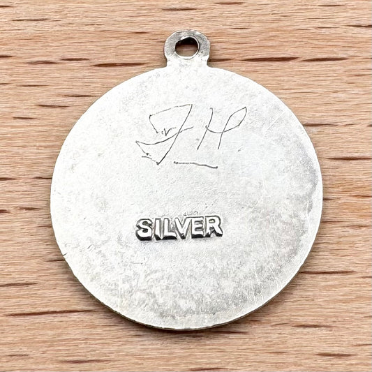 Gemini zodiac pendant or charm