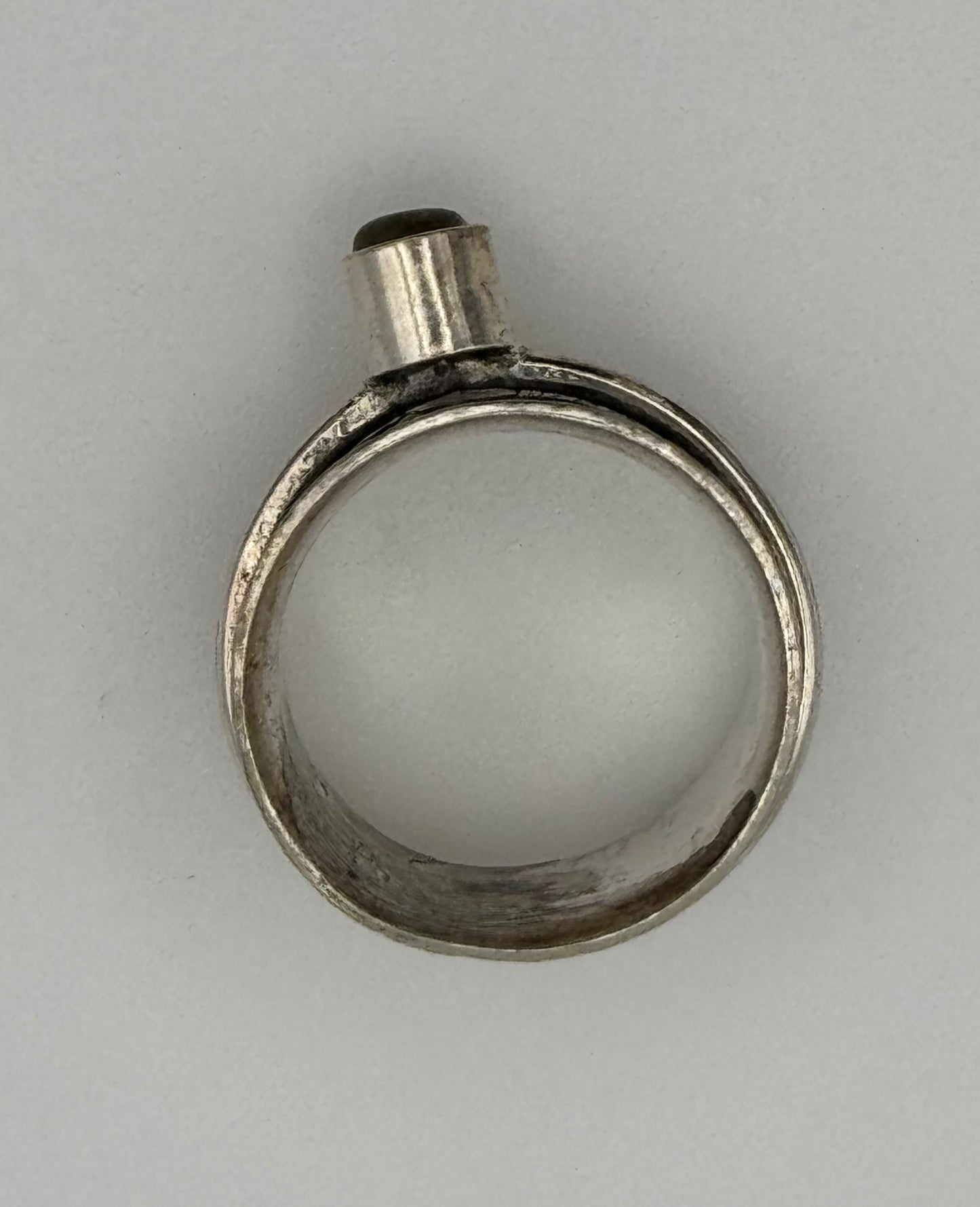 Floral spinner ring, size O/7