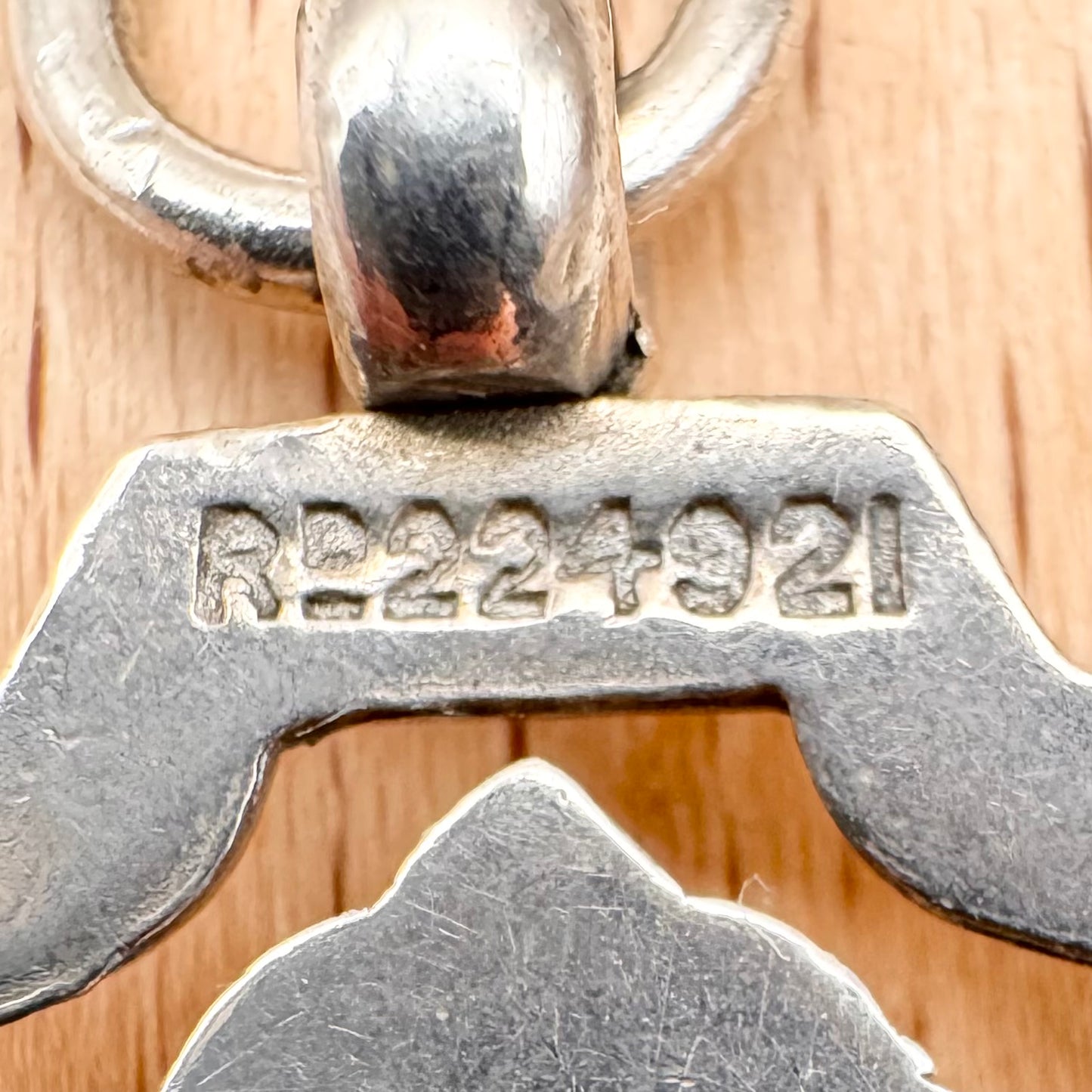 Antique silver fob medal, hallmarked Birmingham 1900