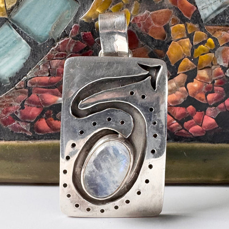 Collection of silver pendants