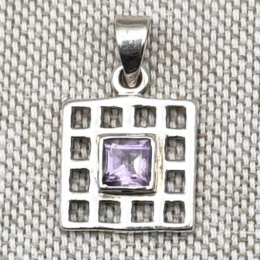 Amethyst pendant, Edinburgh 2000