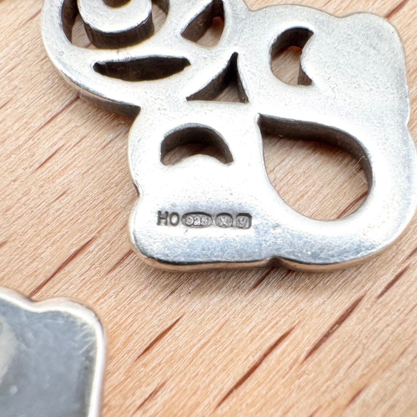 Mackintosh style earrings, Edinburgh import 1998