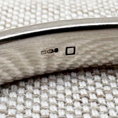 Monica Vinader bracelet with single diamond (lab-grown)