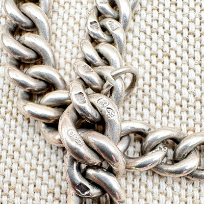 Antique Edwardian charm bracelet, Chester 1907