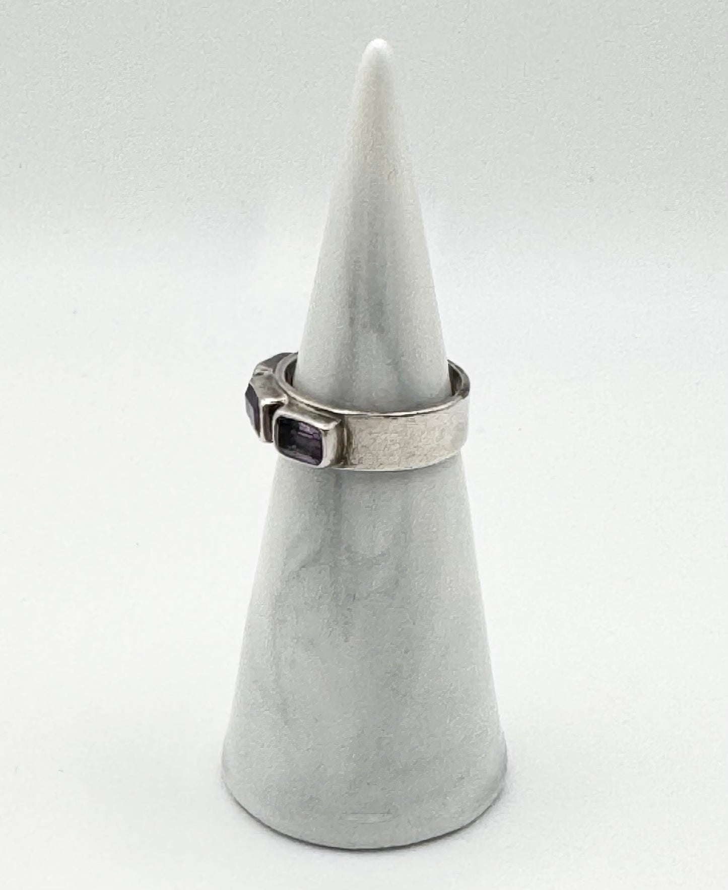 Amethyst ring, size L.5/6
