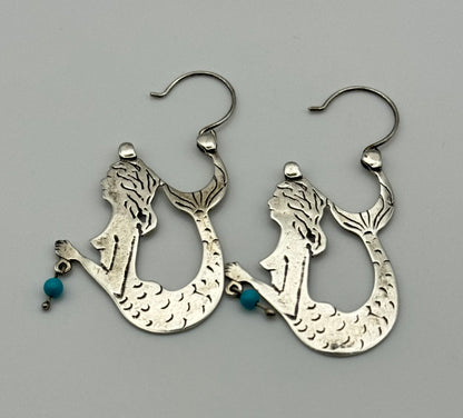 Mermaid earrings