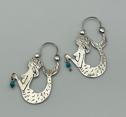 Mermaid earrings