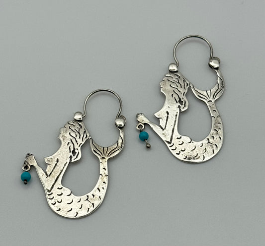 Mermaid earrings