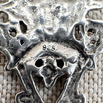 Silver Greenman pendant