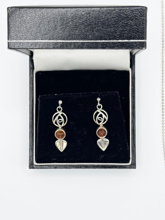 Rennie Mackintosh necklace and earrings