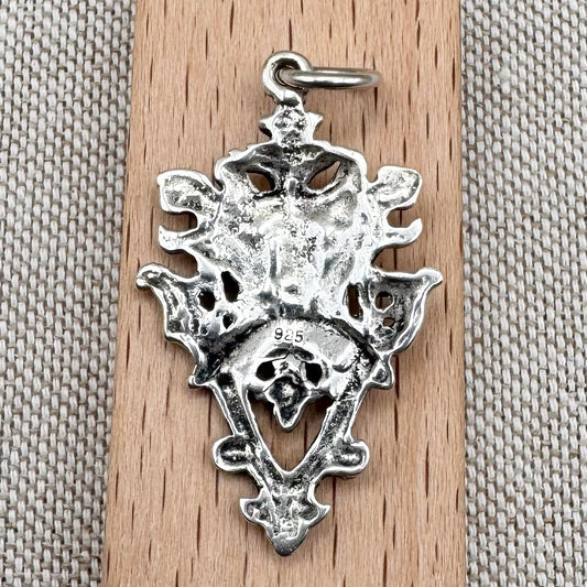 Silver Greenman pendant