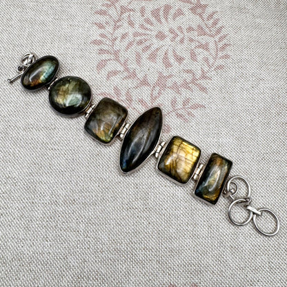Labradorite bracelet