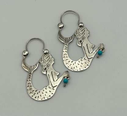 Mermaid earrings