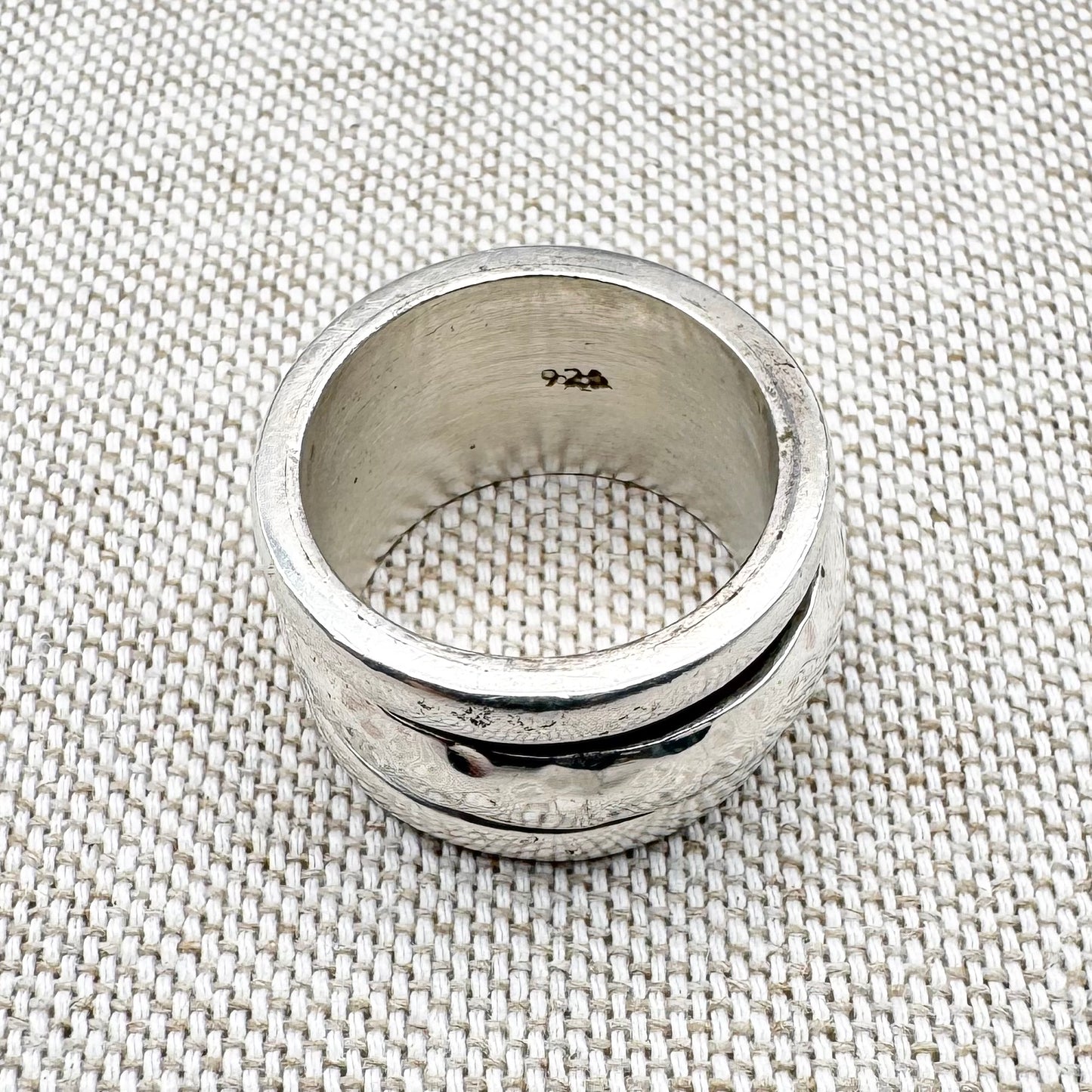 Otis Jackson spinning ring, size M (US 6.25)