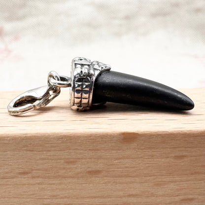 Thomas Sabo sterling silver tooth charm with skull detail