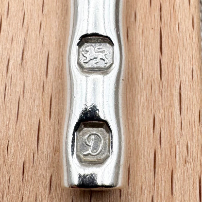 Vintage silver ingot pendant, hallmarked Birmingham 1978