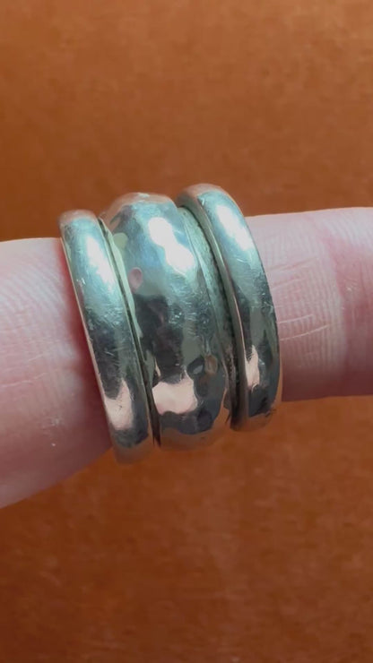 Otis Jackson spinning ring, size M (US 6.25)